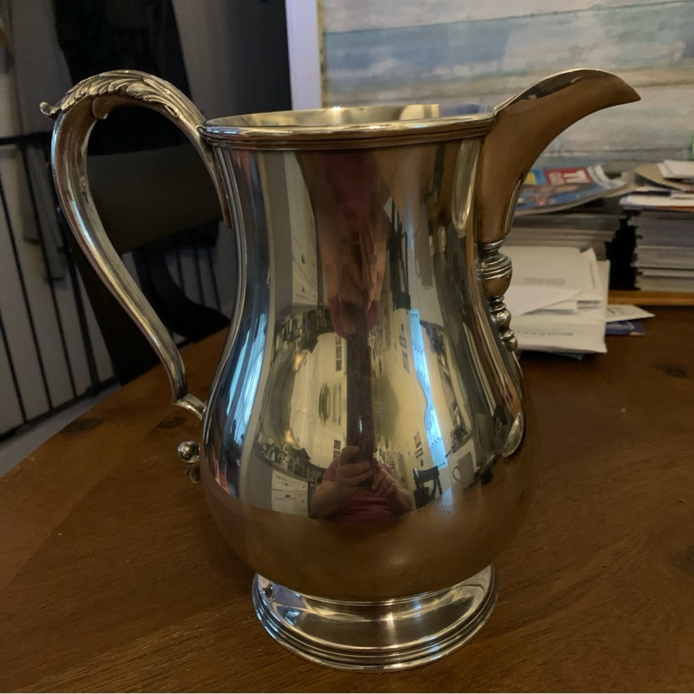 Elegant Silver Pitcher
